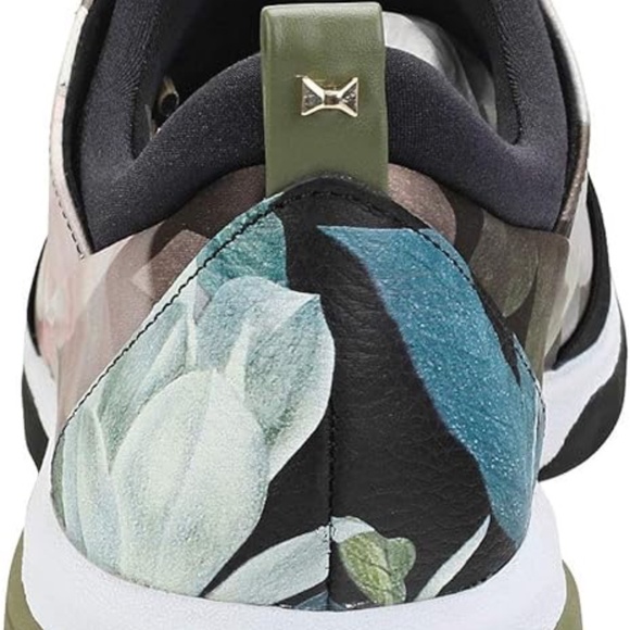 Ted Baker Cepap Womens Black Opal Satin Sneakers-UK 6 / EU 39 / US 8 - Picture 4 of 8